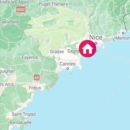 In With Parking And Private Garden Apartamento Saint-Laurent-du-Var